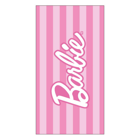 Serviette de plage polyester Barbie