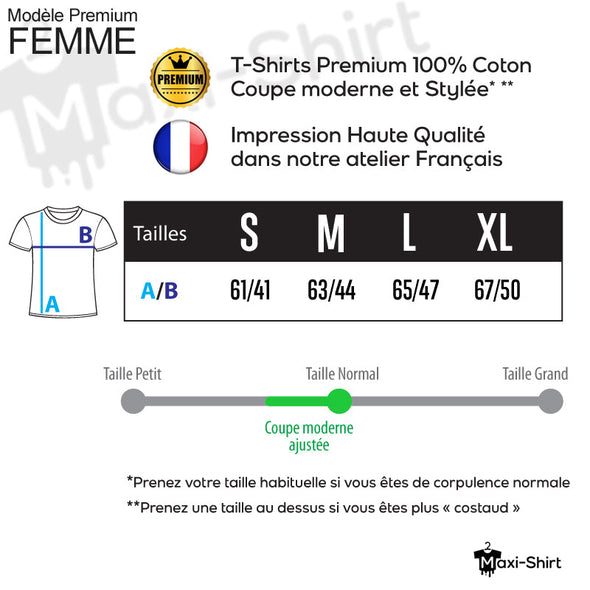 T-Shirt Noir Femme Coupe Slim | Maman mots croisés | idée cadeau fête des mères | 100% coton manches courtes