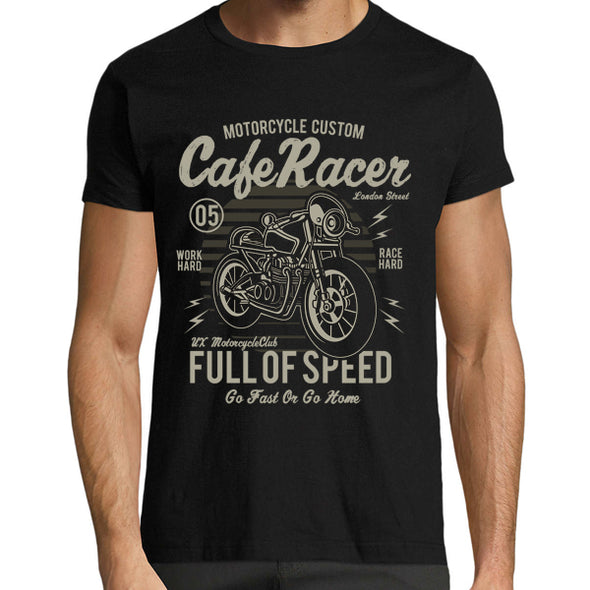 T-Shirt Go Fast Cafe Racer