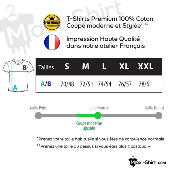 T-Shirt Noir Homme 100% Breton Pur Beurre