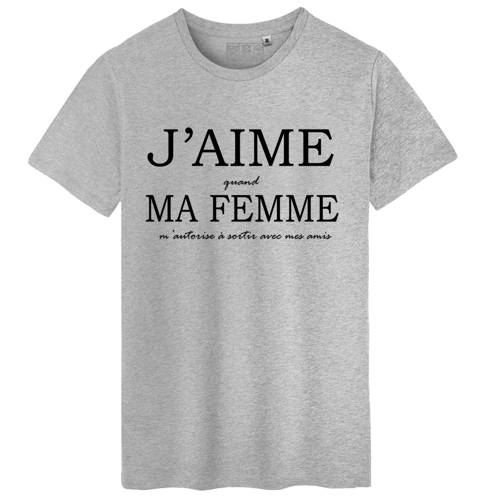 T-Shirt homme Photo et Texte personnalisé